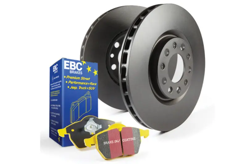 Ebc Yellowstuff Performance Brake Pad & Rk Rotor Kit For Nissan Silvia S13 1