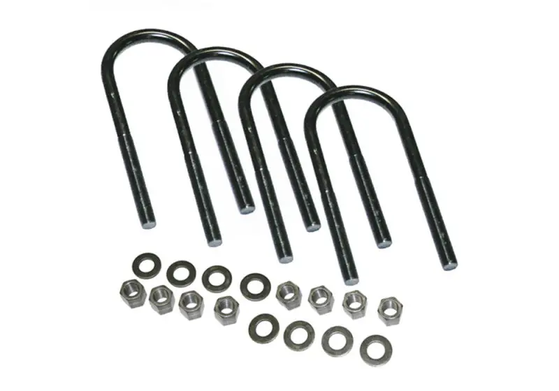 Superlift 5/8" X 3-5/8" X 135° Round U-Bolt Kit With Mounting Hardware (4-Pack) 1
