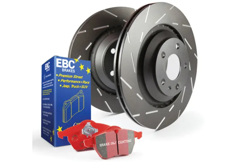 Ebc Redstuff Street Brake Kit – S4 Series With Usr Drilled & Slotted Rotors 1