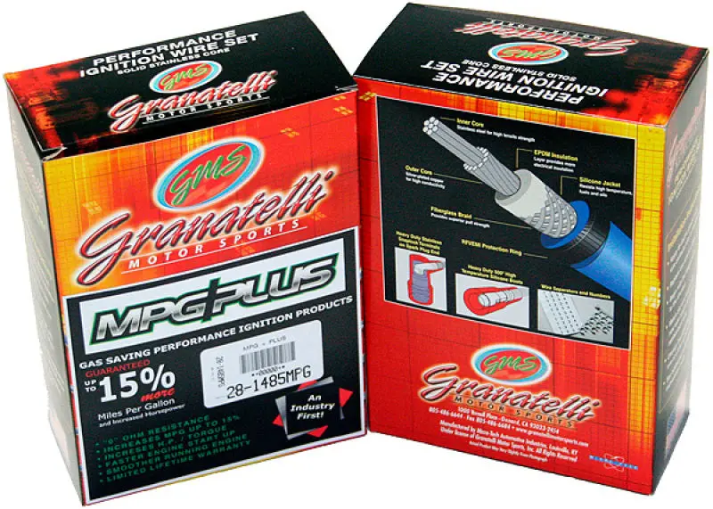 Granatelli High-Performance Ignition Wire Set For 1983–1984 Chevrolet Caprice (3.8L Inline-6) 1