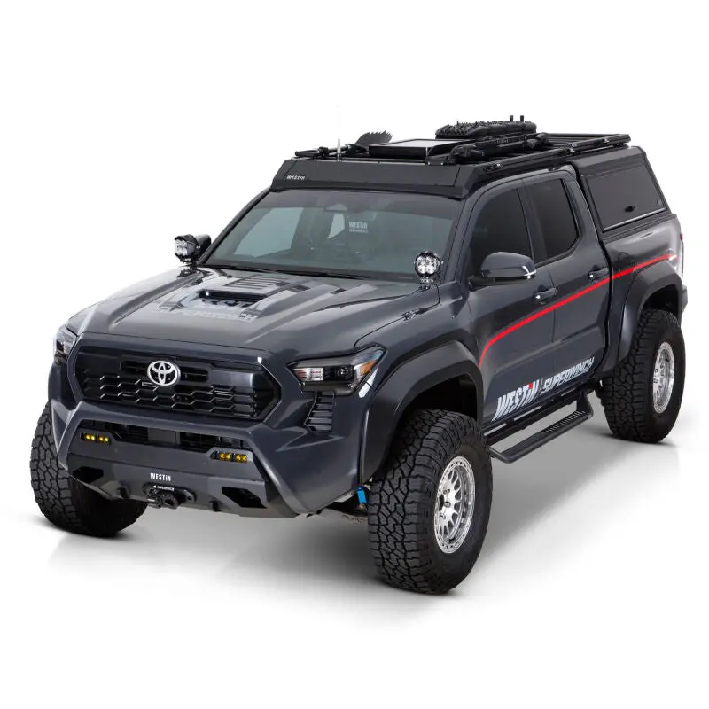 Westin Outlaw Drop Step Running Boards For 2024–2026 Toyota Tacoma Double Cab – Textured Black 2