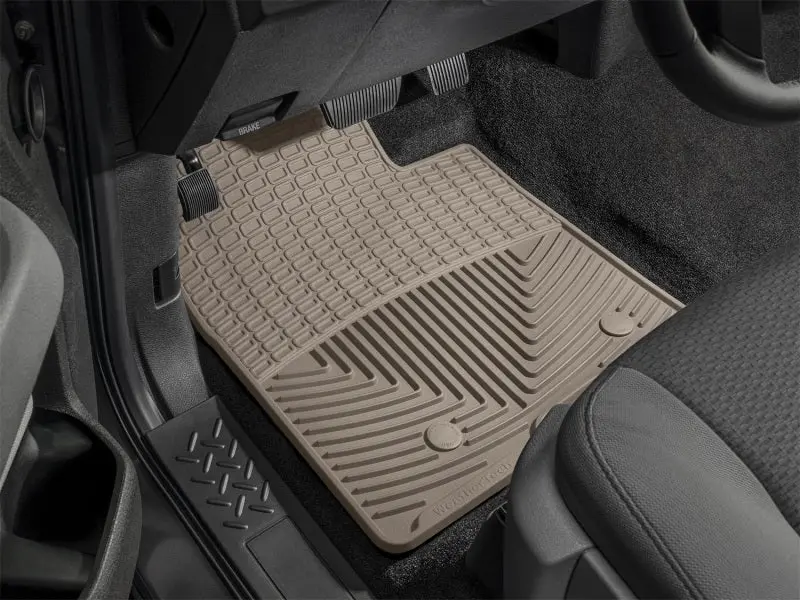 Weathertech Front Floor Mats For 2014+ Bmw 4-Series – Tan Rubber 1