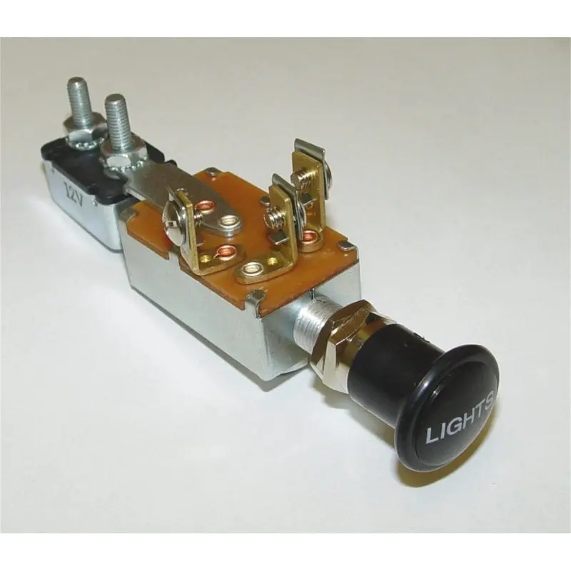 Omix-Ada Headlight Switch Compatible With 1946–1971 Willys And Jeep Vehicles 1