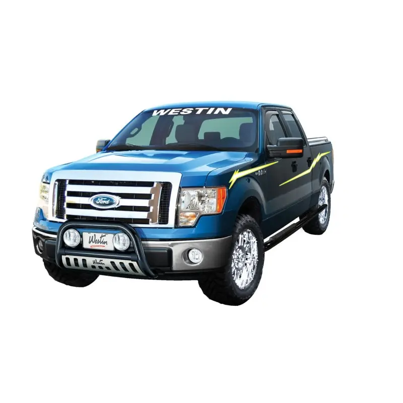 Westin Platinum Oval Bed Rails For 2004–2014 Ford F-150 (6.75Ft Bed, Excl. Heritage Edition) – Stainless Steel 1