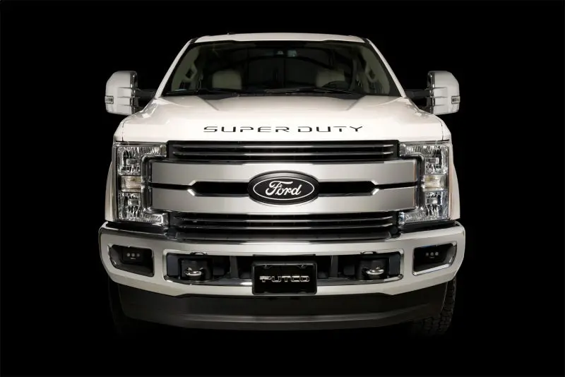 Putco 17-19 Ford Superduty Letters (Stamped/Black Platinum) Tailgate/Rear 2