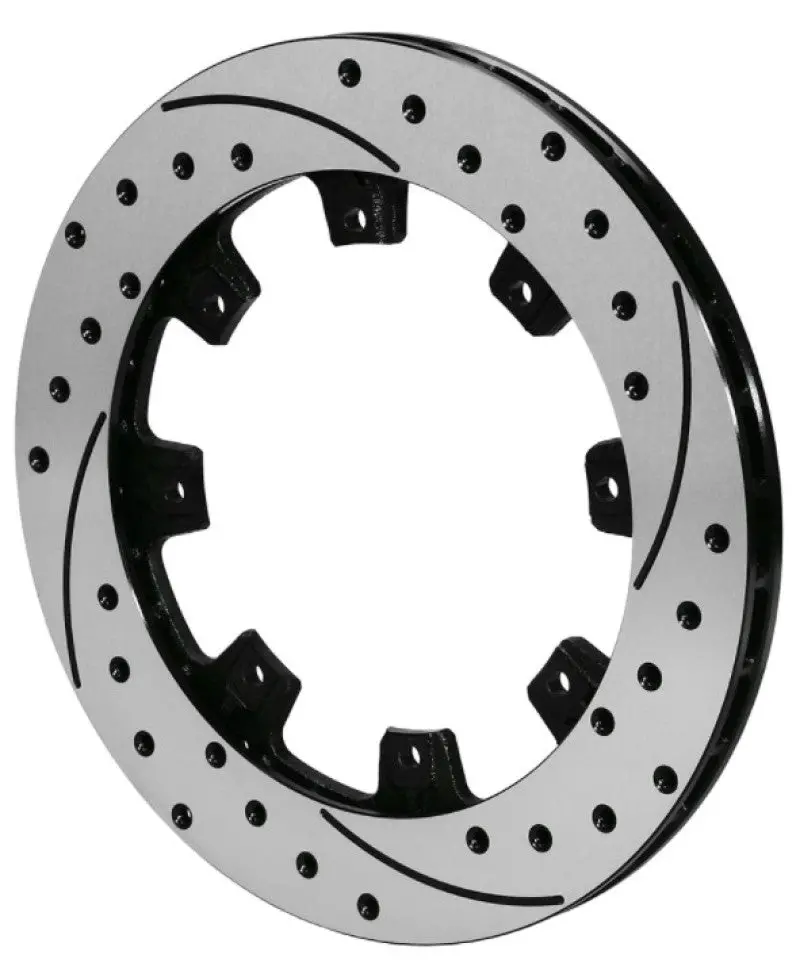 Wilwood Ul32 Iron Brake Rotor – Left-Hand, 12.19-Inch Diameter X 0.810-Inch Thickness, 8X7-Inch Bolt Circle, Drilled 1