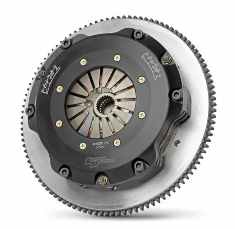 Clutch Masters 725-Series Twin-Disc Race Clutch Kit For 2002–2006 Nissan Sentra Spec V 2.5L – Includes Aluminum Flywheel 1