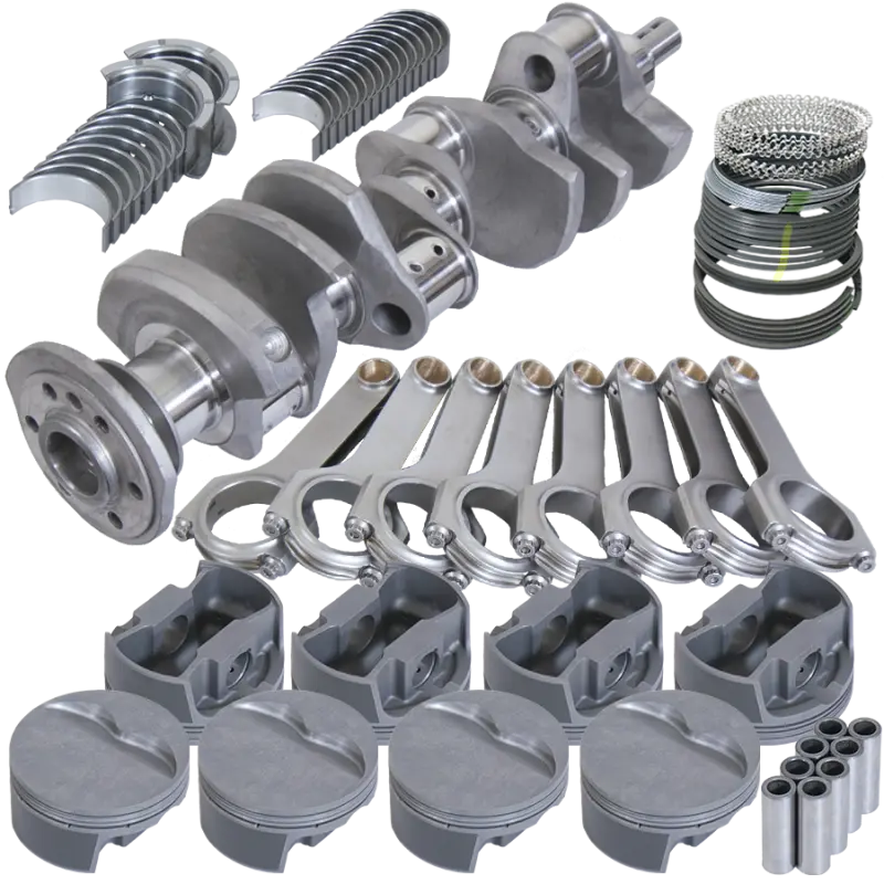 Eagle Chevrolet 350Ci Balanced Rotating Assembly – Crank, Rods, Pistons, Bearings, And Hardware 1