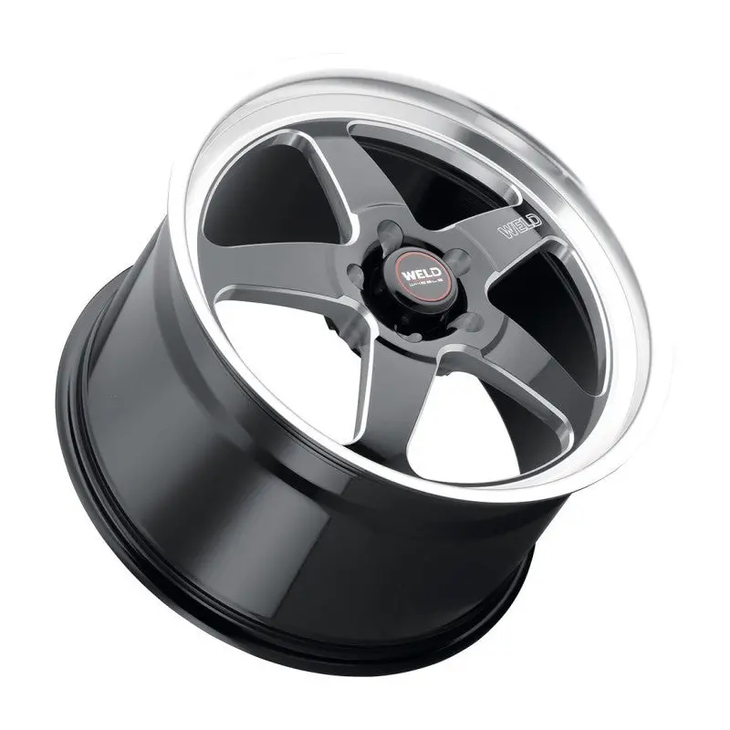 Weld S104 18X10.5 Ventura 5X120.65 Et64 Bs8.25 Gloss Blk Mil Dia 70.3 1