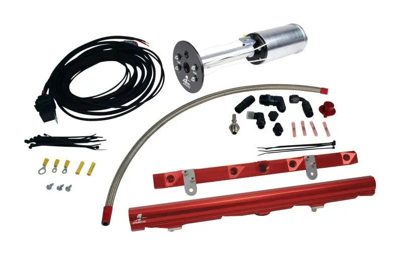 Aeromotive C6 Corvette Fuel System - A1000/Ls2 Rails/Wire Kit/Fittings 1