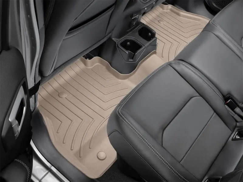 Weathertech Rear Floorliner Hp For 2019+ Jeep Wrangler (2-Door) – Tan Color 1