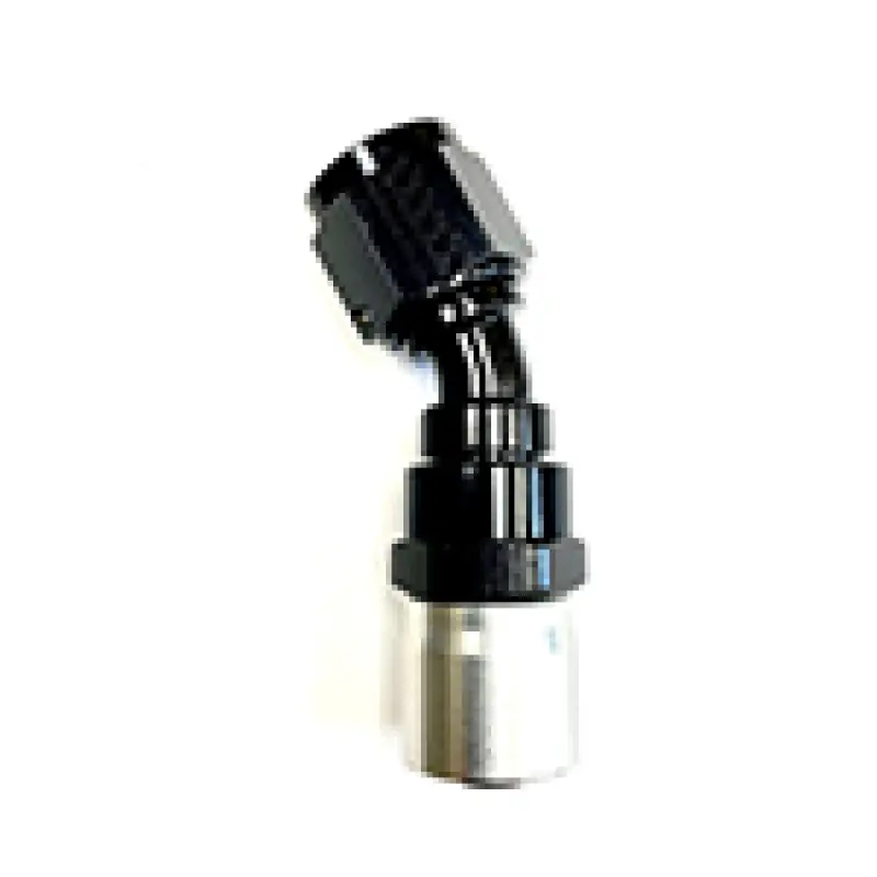 Fragola -10An Male Flare Fitting With 30-Degree Sport Crimp Hose End 1