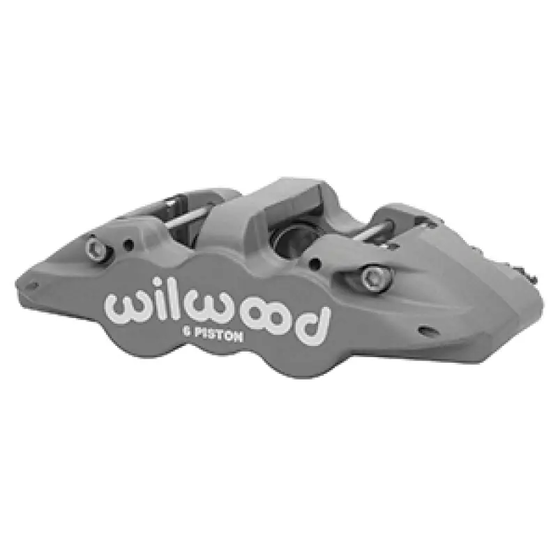 Wilwood Aero6-Ds 6-Piston Caliper – 1.75″ / 1.62″ / 1.62″ Bore, 1.25″ Piston Size 1