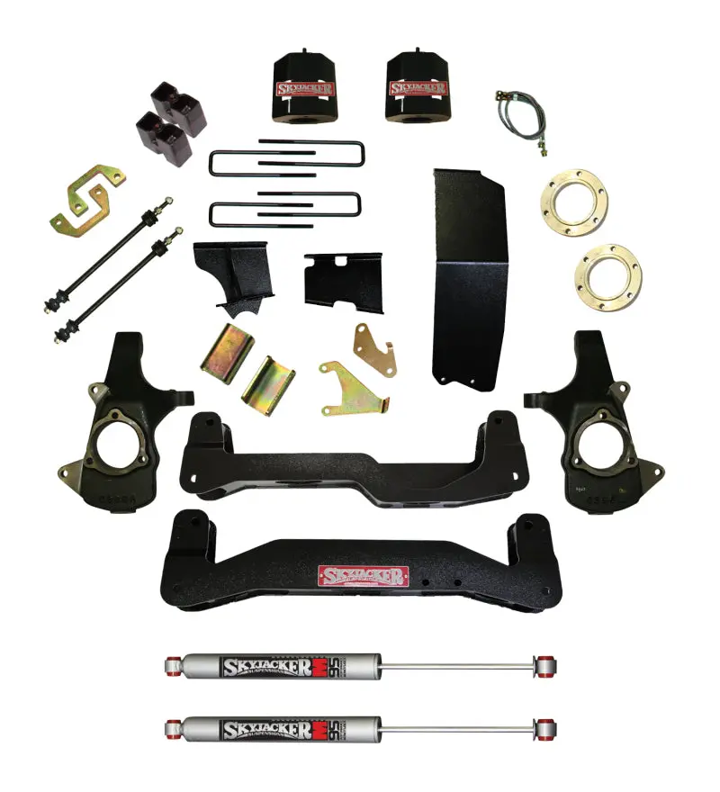 Skyjacker Kt/Sp/Stl Lift Kit – 6–7 Inch Rear Lift For 1994–2014 Chevrolet K1500 1