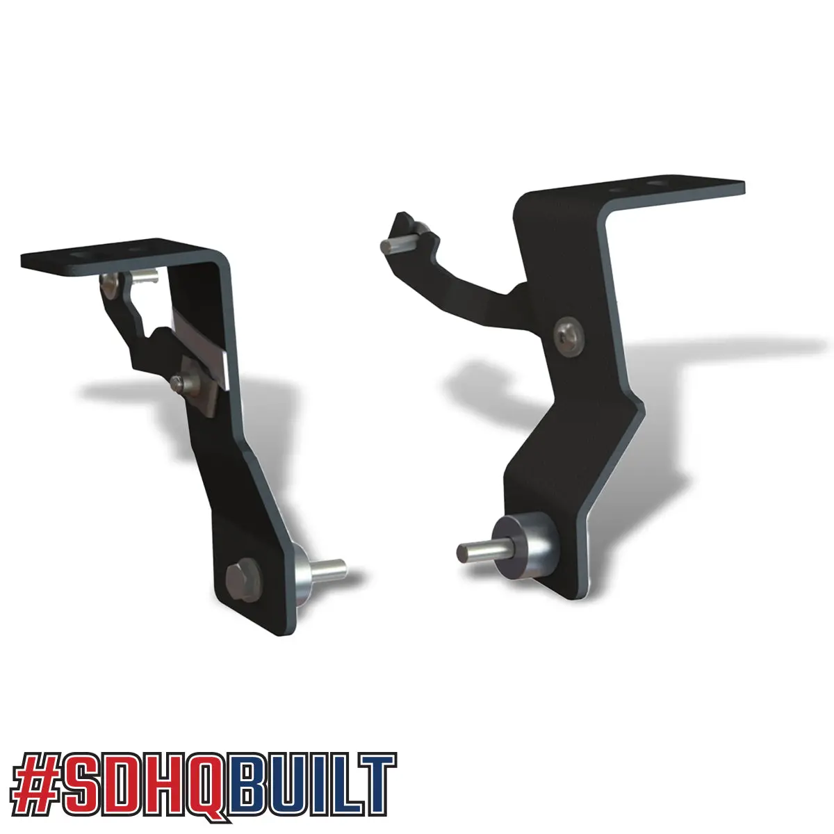 A-Pillar Light Mount Brackets For 2019–2023 Gmc Sierra 1500 Hd/Quiet Cab – Heavy-Duty Steel Build 1