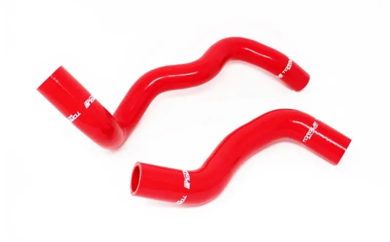 Torque Solution Silicone Radiator Hose Kit For 2016+ Ford Focus Rs – Red Finish, High-Temp Resistant 1