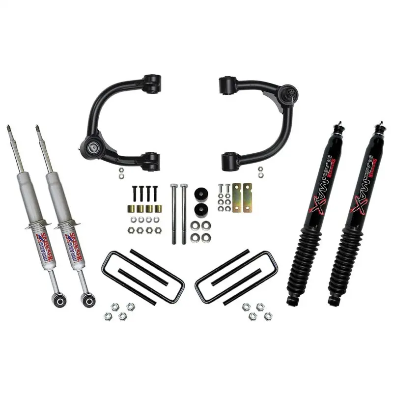 Skyjacker Suspension 16-22 Toyota Tacoma 3In Lift Kit Component Box W/ Black Max 8500 Shocks 1
