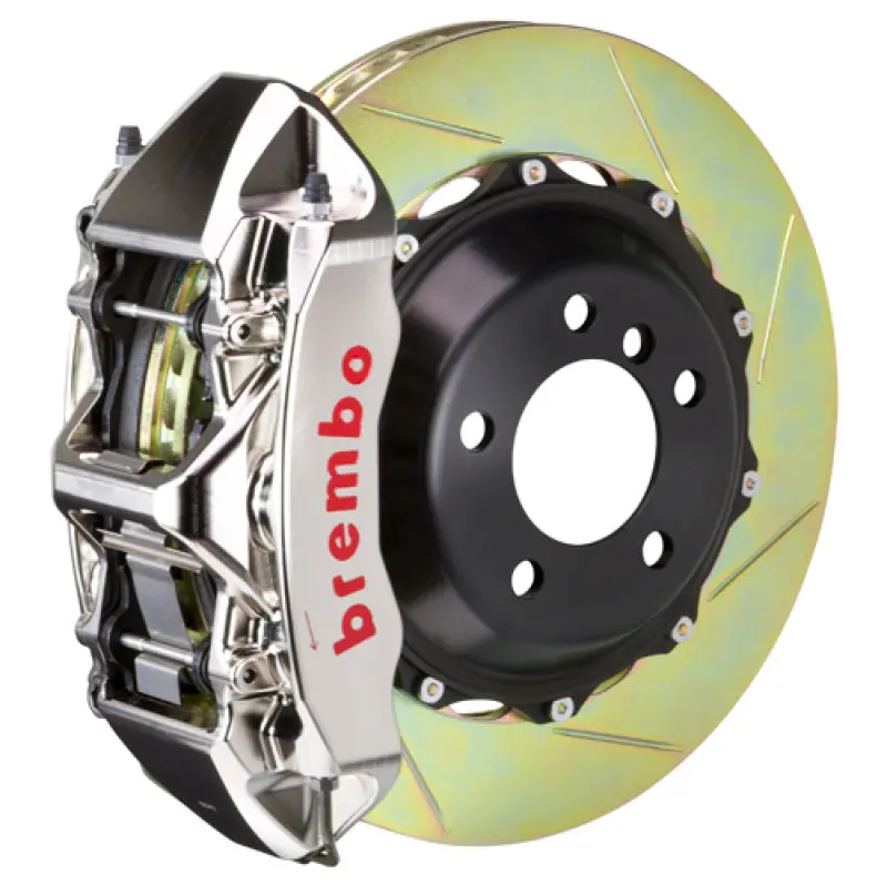 Brembo Gtr Big Brake Kit – Front, 6-Piston Calipers & 380X32Mm Slotted Two-Piece Rotors For 2017+ Audi A4 / 2018+ A5 1