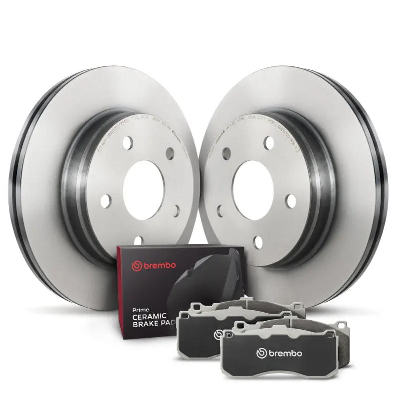 Brembo Oe 2015 Chrysler 200/16-17 Jeep Cherokee/19-20 Cherokee Rear Disc Brake Kit 1