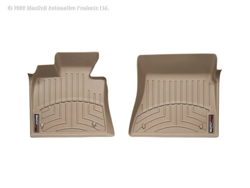 Weathertech 12-13 Ford F250/F350/F450/F550 Front Floorliner - Tan 1