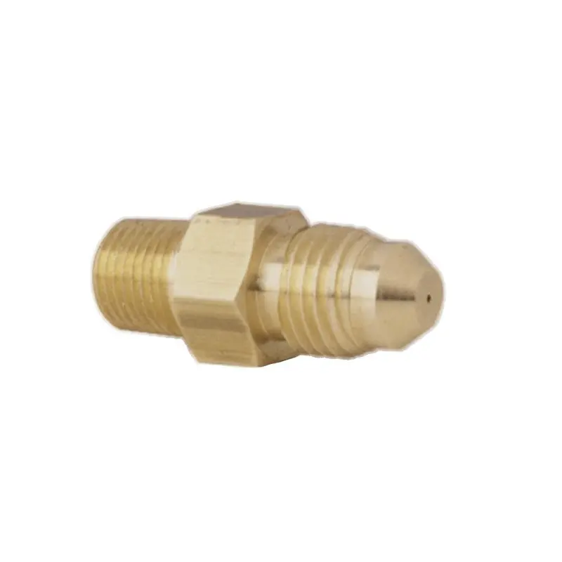 Autometer -4An To 1/8" Npt Male Restrictor Fitting – Steel, For Fuel And Nitrous Systems 1