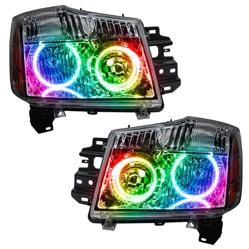 Oracle Colorshift Led Headlight Kit For 2008–2015 Nissan Armada – Smd Technology With Warranty 1