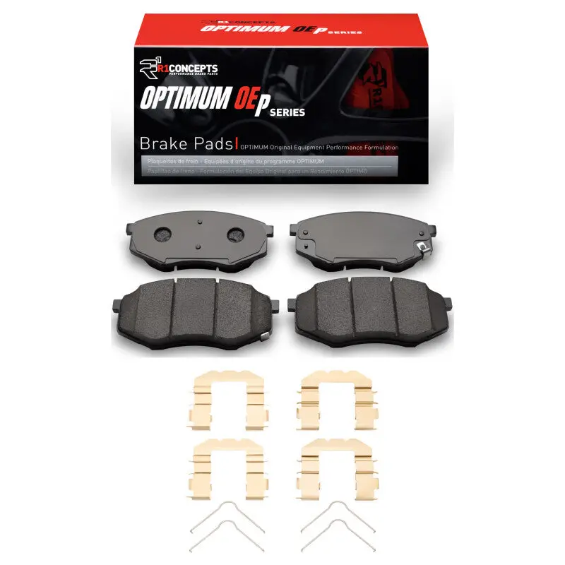 R1 10-11 Hyundai Tucson Front Optimum Oe Pads & Hardware Kit 1