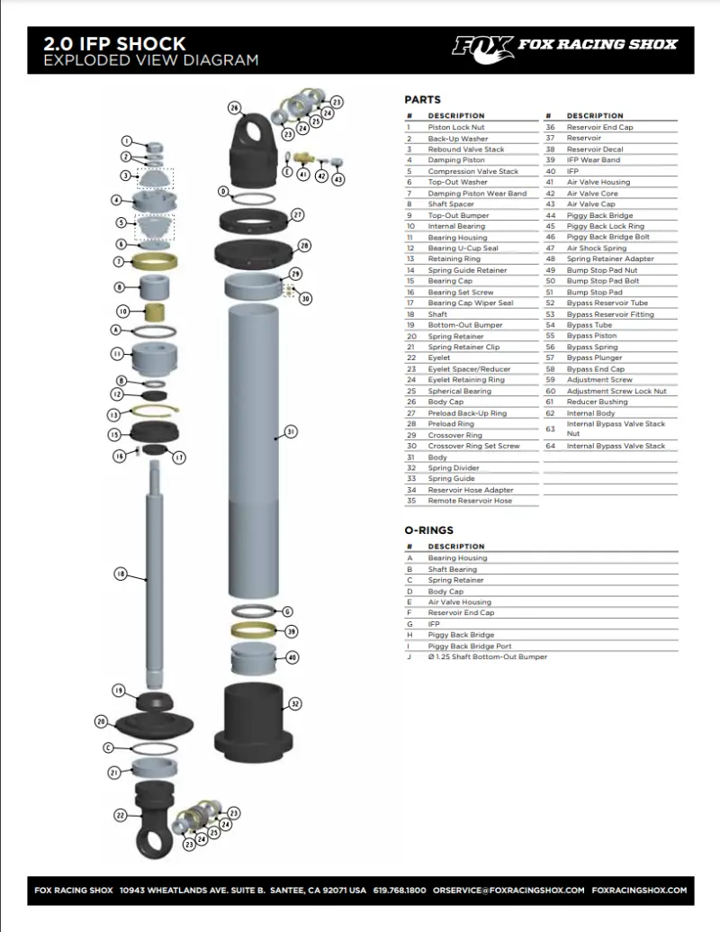 Fox Shock Valve – 1.425" Od, 0.504" Id, 0.015" Wall Thickness 1