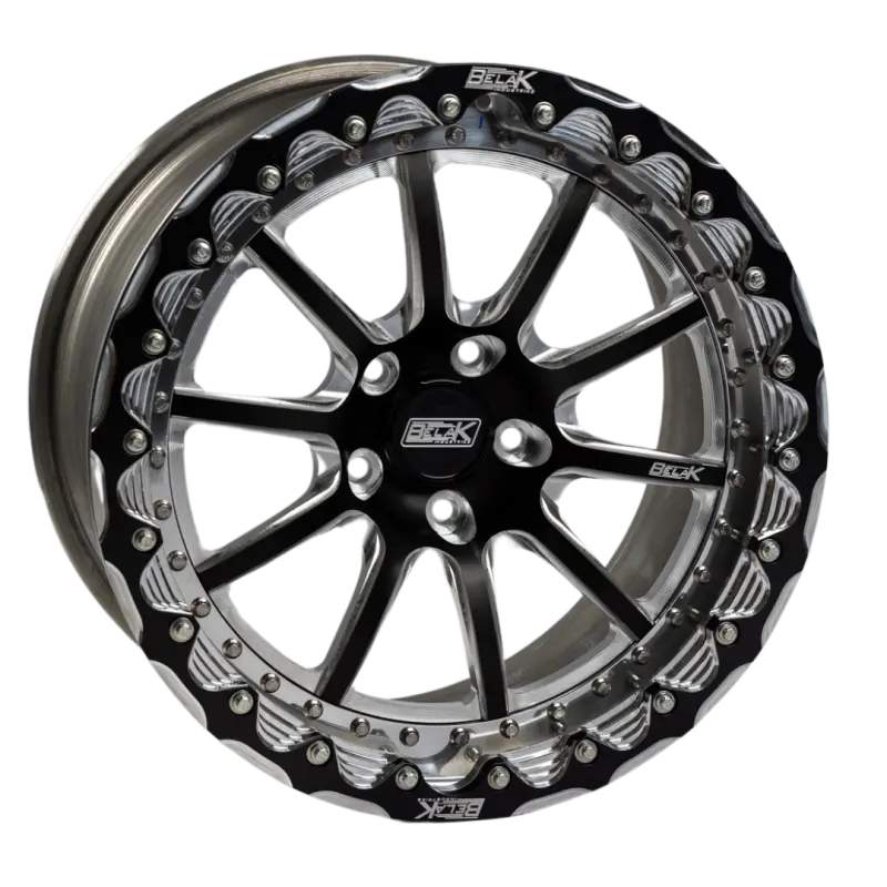 Belak Series 4 Single Beadlock Wheel – 15X9", 6" Backspace, 5X4.75", High-Pad Design 1