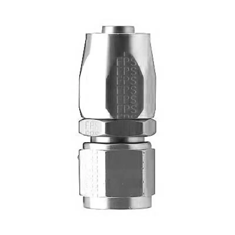Fragola 6An Chrome Straight Pro-Flow Hose End Fitting 1