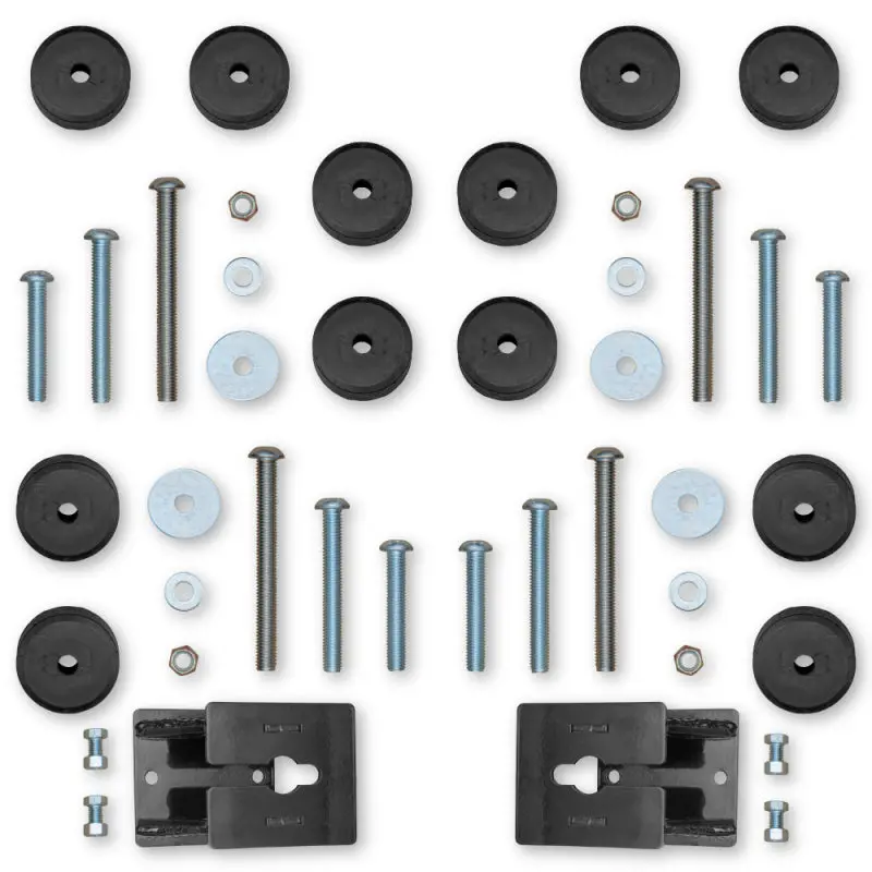 Rock Krawler Adjustable Bump Stop Kit For 2018+ Jeep Wrangler Jl & Jlu (2–4 Inch Lift) 1