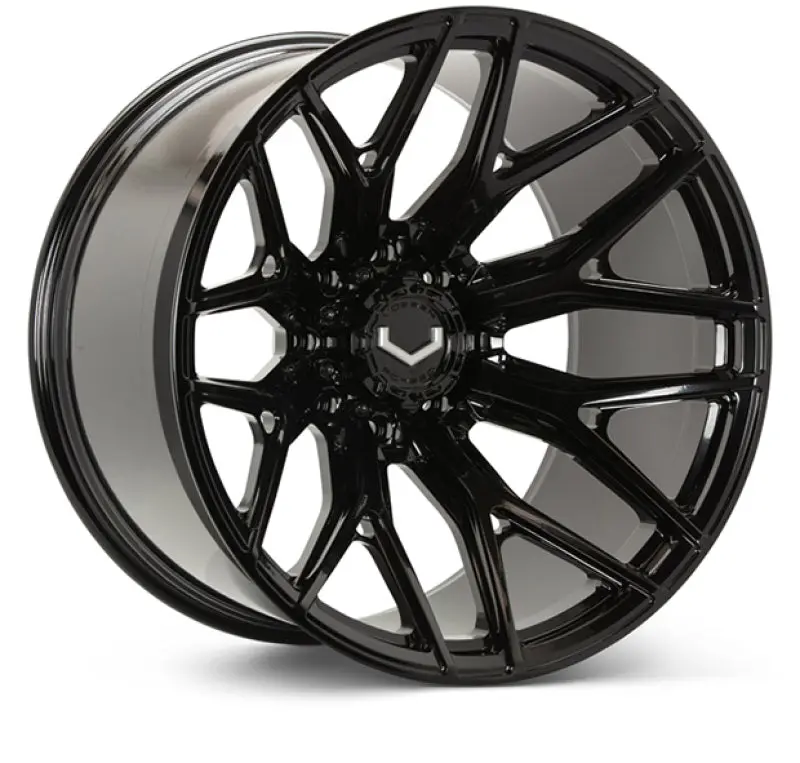 Vossen Vfx-03 Gloss Black Forged Wheel – 20X10, 8X165.1 Bolt Pattern, Et18 Offset, 125.1Mm Hub Bore 1