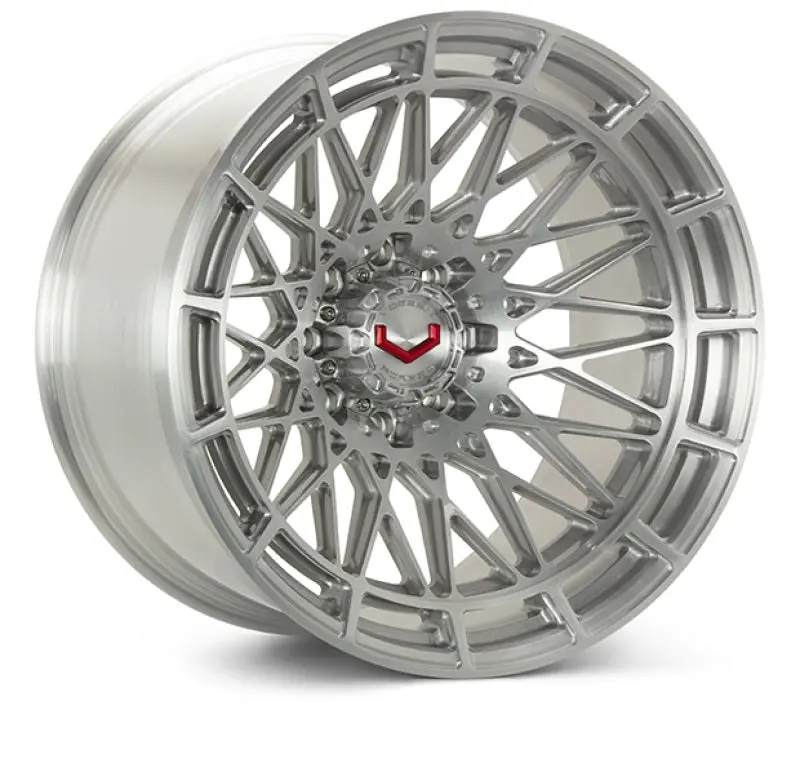 Vossen Lcx-03 Forged Alloy Wheel – 20X9", 6X139.7Mm, Et18, Brushed Gloss Clear Finish 1