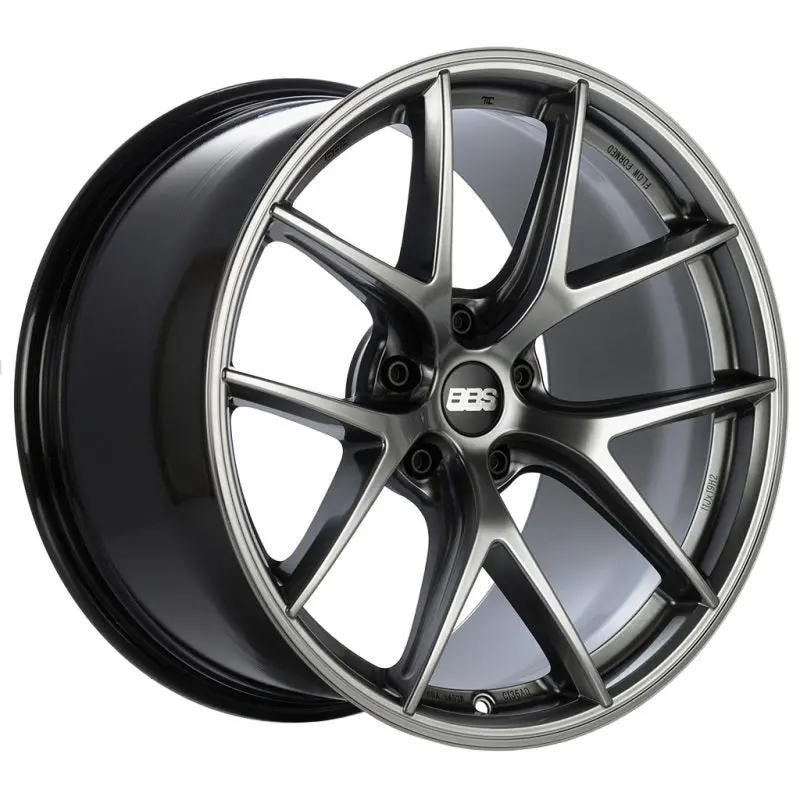 Bbs Ci-R Gloss Diamond Black Forged Alloy Wheel – 20X9 Inch, 45Mm Offset, Face 2 Design 1