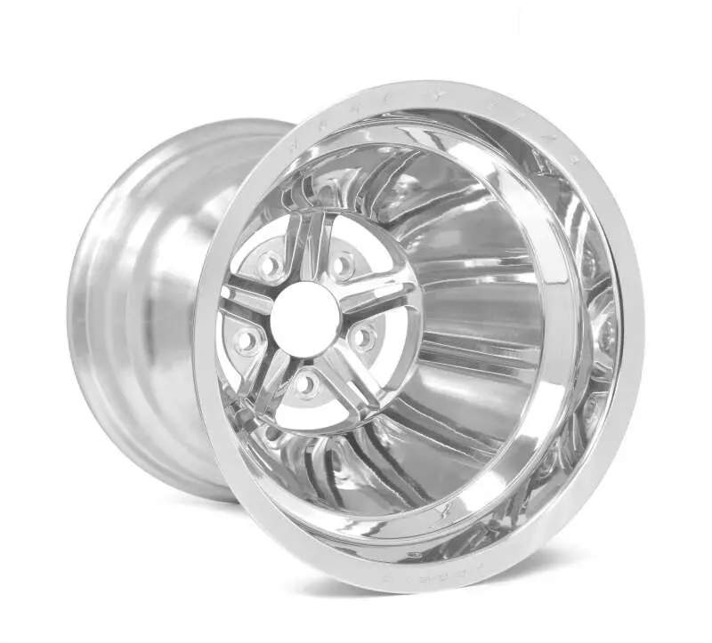 Race Star Pro Forged 15×10 Drag Wheel – 5×5" Bolt Pattern, 4" Backspace, Polished Finish 1