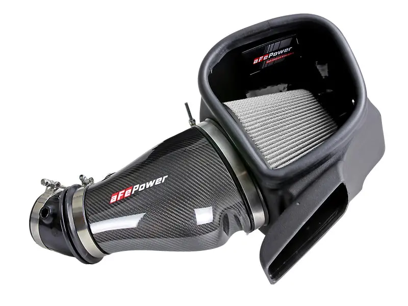 Afe Track Series Carbon Fiber Pro Dry S Air Intake System For 2018 Jeep Grand Cherokee Trackhawk (Wk2) 6.2L Supercharged V8 1