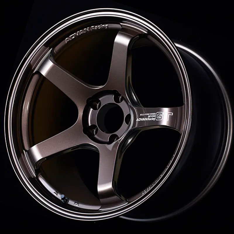 Advan Gt Beyond Racing Wheel – 19X10.5", +32Mm Offset, 5X112 Bolt Pattern, Copper Bronze Finish 1