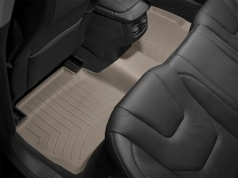 Weathertech Rear Floor Liner For 2013+ Hyundai Santa Fe – Tan Color 2