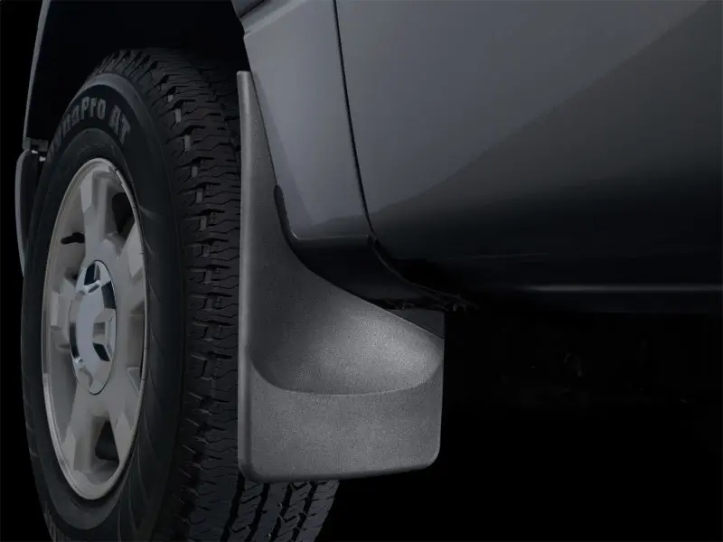 Weathertech No-Drill Front Mudflaps For 2011–2021 Dodge Durango – Black 1