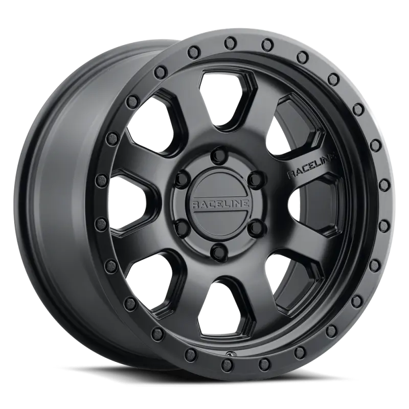 Raceline 959B Avenger Satin Black Wheel – 18X9, 8X165.1, Zero Offset, 130.81Mm Bore 1